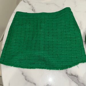 Zara skort green size US M